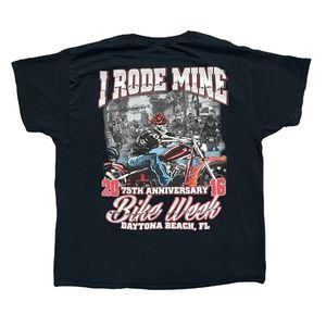 Daytona Bike Week 2016 Black XL Short Sleeve T-Shirt